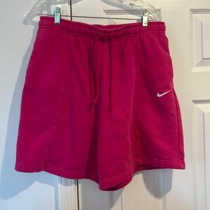 Pink Nike shorts